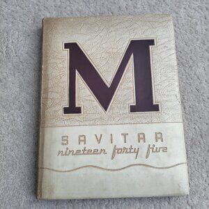 1945 UNIVERSITY OF MISSOURI YEARBOOK - "The Savitar" - No Signatures VGUC